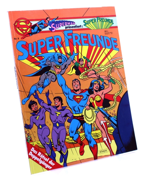 Superman präsentiert: Super Freunde Comic Album Nr. 9: Das Rätsel der Doppelgänger von Ehapa